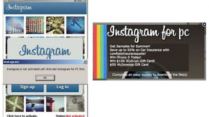 El Instagram que engaña a los usuarios