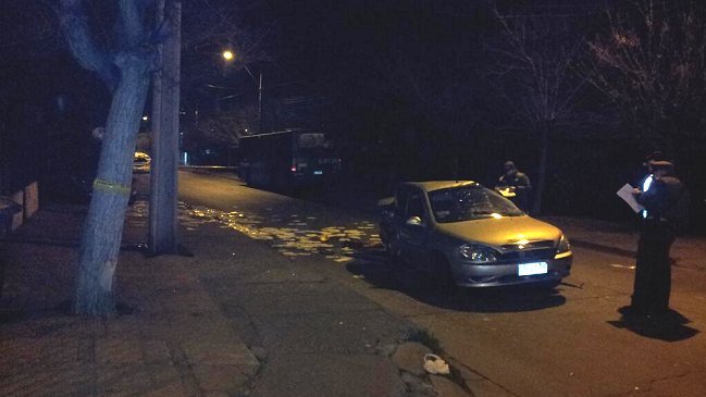 Conductor murió tras ser impactado por bus del Transantiago