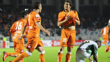 Jonathan Chaves marcó el gol de Cobreloa sobre La Equidad