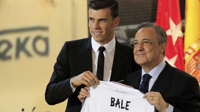Gareth Bale fue aclamado en su presentación en Real Madrid