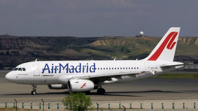 Justicia condenó a Air Madrid por suspensión de viajes en 2006