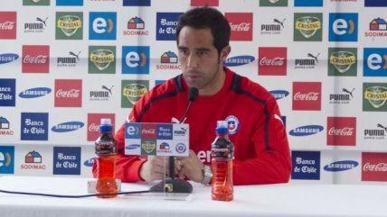 Claudio Bravo: Si sacamos adelante este partido nos acercamos al Mundial