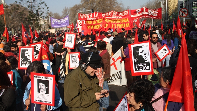 Este es el recorrido autorizado para la marcha al memorial de detenidos desaparecidos