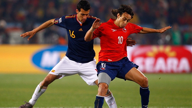 La pobre campaña de Chile en duelos frente a la selección española