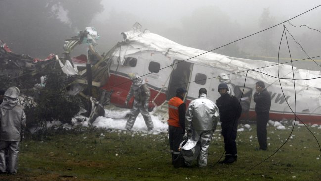 Dos muertos dejó accidente de avioneta en ruta internacional de Viña del Mar