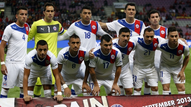 Chile ganó cinco puestos en el ranking de la FIFA