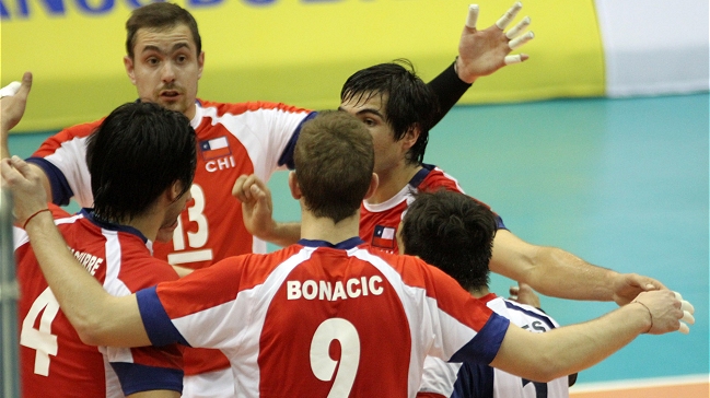 Chile cayó ante Venezuela en el Pre Mundial de Voleibol