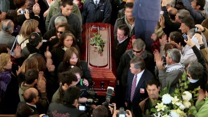 La despedida de Gladys del Río a Jorge Pedreros