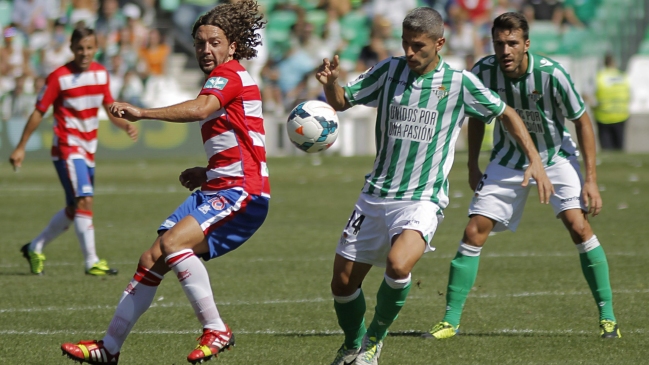 Manuel Iturra actuó en igualdad de Granada como visitante ante Real Betis
