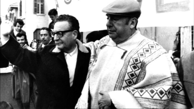 Neruda y Allende 