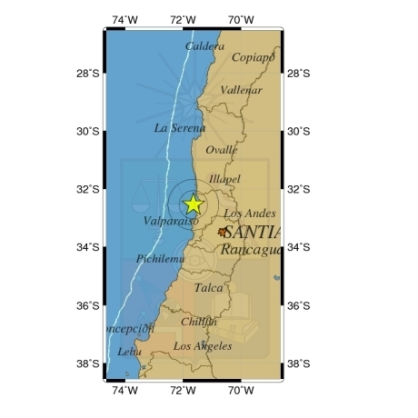 Temblor De Menor Intensidad Afecto A Santiago Y Valparaiso Cooperativa Cl