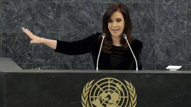 Cristina Fernández denunció el 