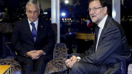   Piñera compartió con Mariano Rajoy en Nueva York 