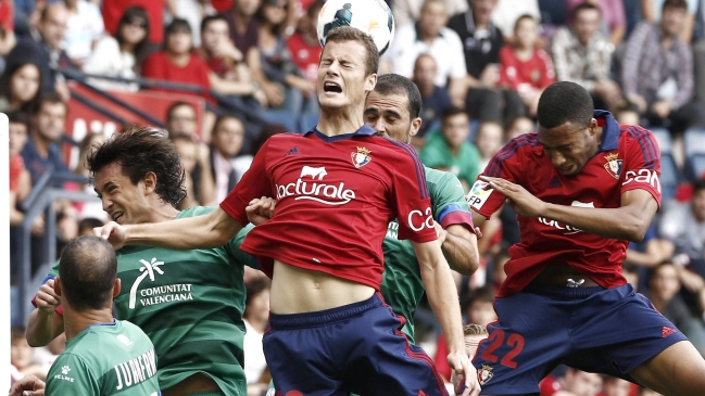 Osasuna cayó como local ante Levante con Francisco Silva como titular
