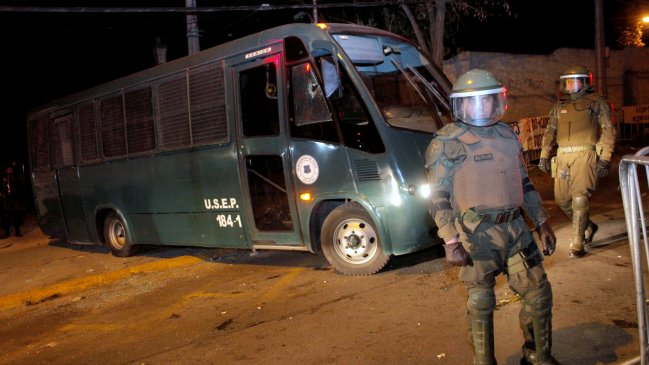 Los nueve reos del penal Cordillera ya están recluidos en la cárcel de Punta Peuco