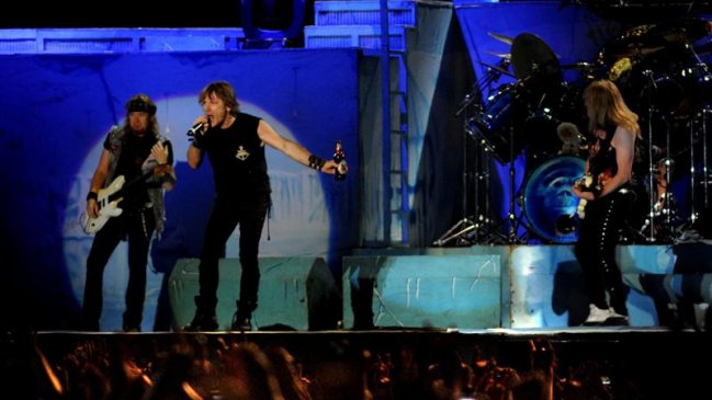 Santiago vivió su noche más pesada con Iron Maiden y Slayer
