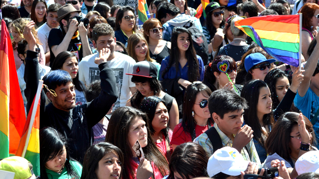 Cerca 50 mil personas reunió la Marcha por la Diversidad Sexual