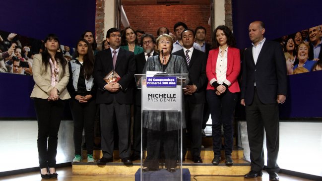 Bachelet anunció 50 medidas para primeros 100 días de Gobierno