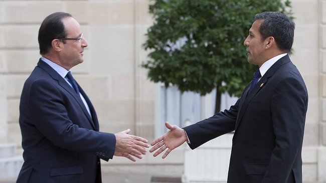 Ollanta Humala tuvo en encuentro 