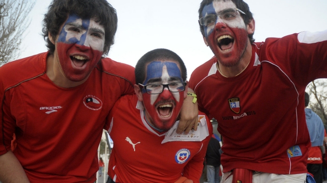 Chile es quinto en la reserva de entradas para Brasil 2014