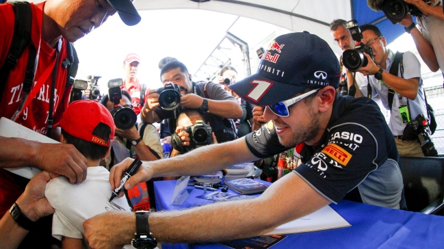 Sebastian Vettel evitó comparaciones con Michael Schumacher