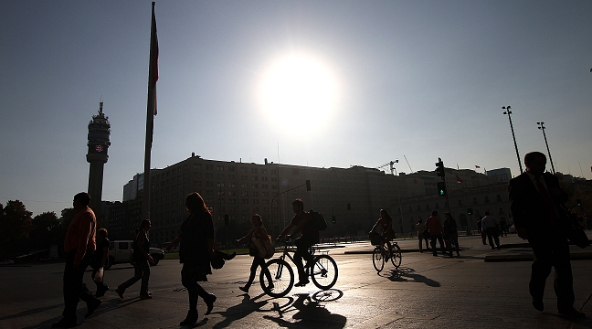 Estudio reveló que el cambio climático comenzará en 2043 en Santiago