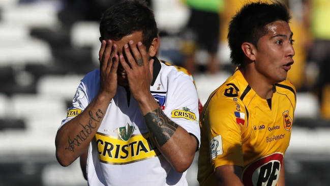 Colo Colo cayó ante San Luis y quedó eliminado de la Copa Chile