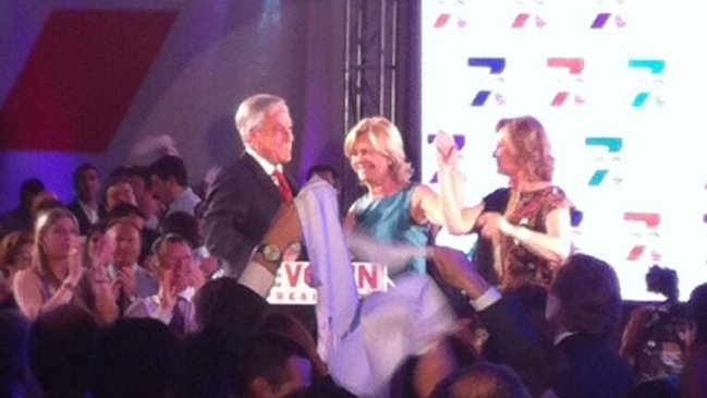 Sebastián Piñera asistió a cena en honor de Matthei