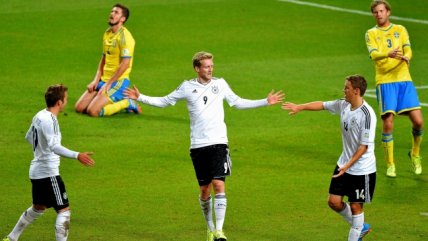 Los goles del espectacular triunfo de Alemania ante Suecia