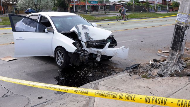 Un muerto dejó persecución policial en San Joaquín
