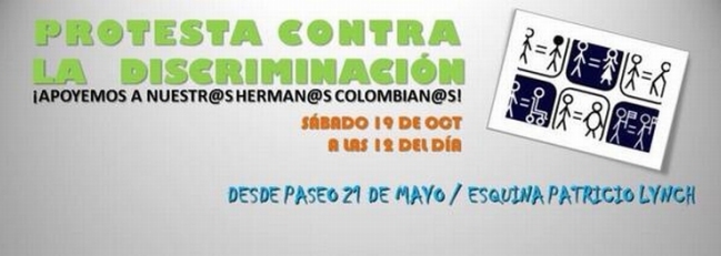 Arica marcha contra la discriminación a los extranjeros en Antofagasta