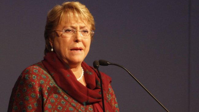 Michelle Bachelet: Con los crímenes de lesa humanidad no se negocia