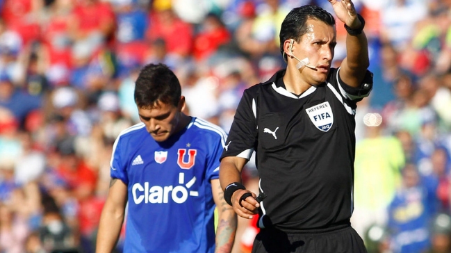 Enrique Osses será el árbitro del clásico universitario