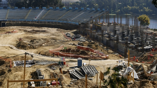 Gabriel Ruiz-Tagle admitió retraso en las obras del Estadio Sausalito
