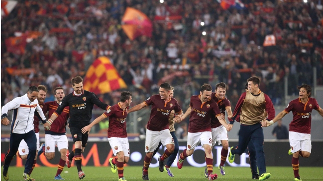 Los 10 triunfos para el récord de AS Roma en la liga italiana