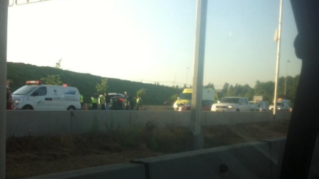 Violento accidente de tránsito dejó dos muertos en Autopista Los Libertadores