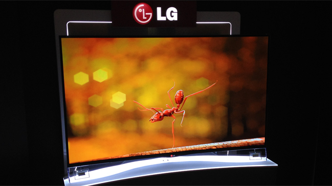 LG trajo a Chile su primer TV OLED curvo y con 3D