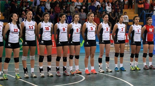  Chile venció a Colombia en el Infantil de Voleibol  