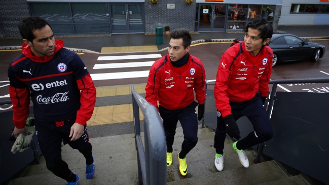 Matías Fernández fue titular en ensayo ante equipo de Edgar Davids