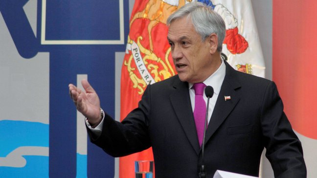 Presidente Piñera: Dejar la basura sin retirar no es justo ni aceptable