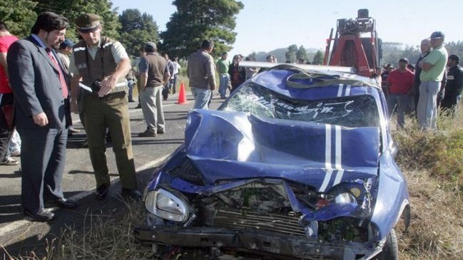Una persona falleció en un accidente de tránsito en Talagante