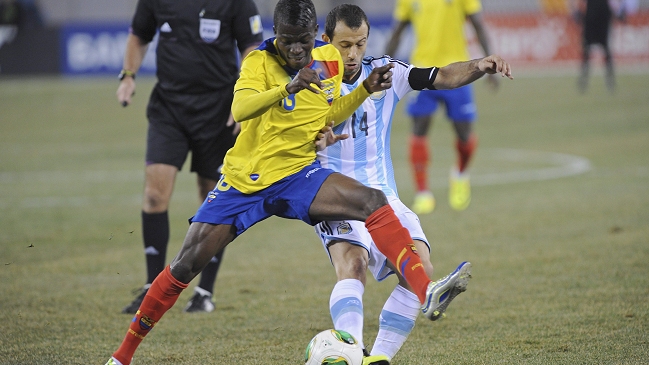 Argentina y Ecuador timbraron igualdad en blanco en Nueva Jersey