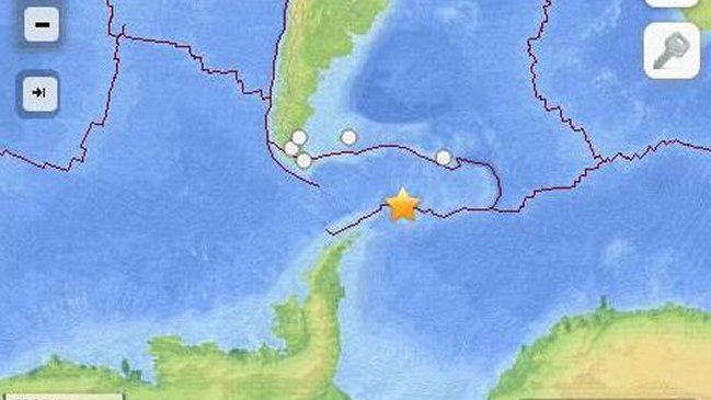 Terremoto de 7,8 Richter afectó al mar de la Antártica