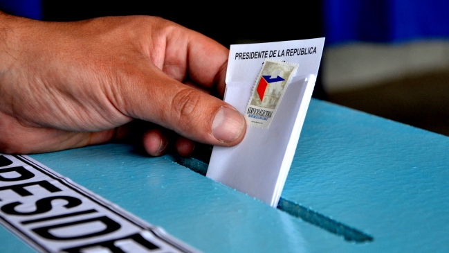 La votación de los candidatos presidenciales