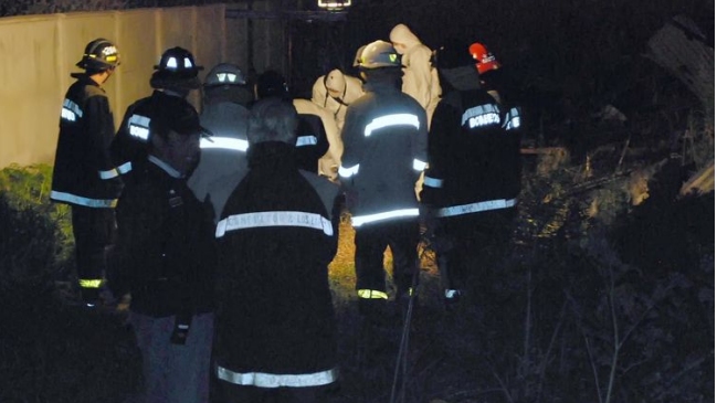 Un muerto dejó incendio de mediaguas en Maipú