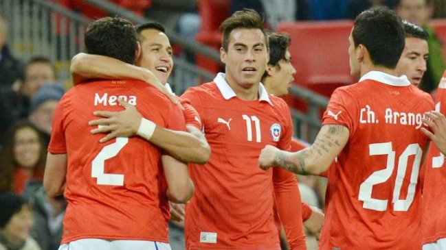 Chile tendrá ante Brasil una dura prueba en su preparación para el Mundial