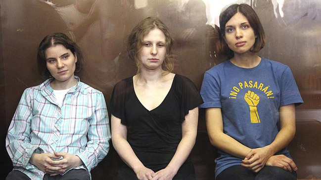 Intelectuales europeos exigen la liberación de las Pussy Riot