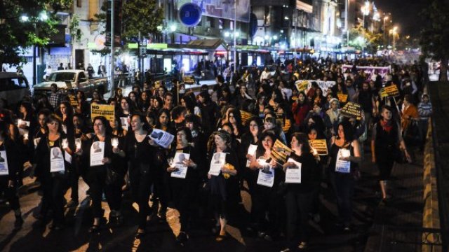 [Fotos] La masiva marcha por la no violencia contra la mujer en ...
