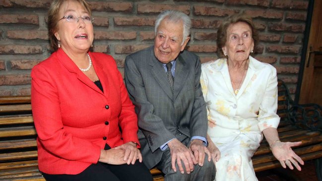 Presidente Piñera visitó a Patricio Aylwin en su 95° cumpleaños