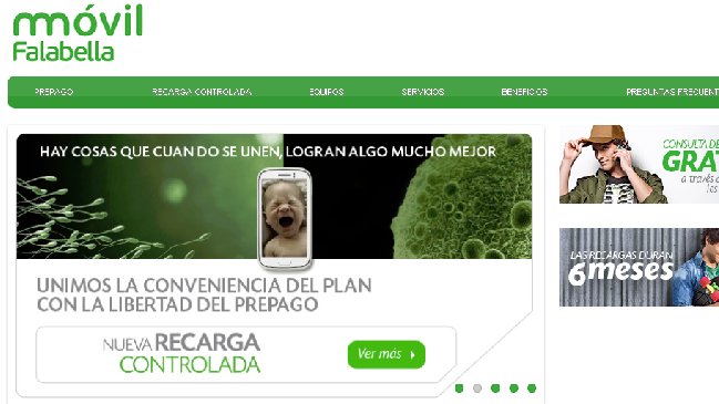 Falabella lanzó su compañía de telefonía móvil